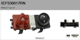 RENAULT NISSAN IEF530017RN - Interruptor intermitente de aviso