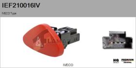 IVECO IEF210016IV - Interruptor intermitente de aviso IVECO Type