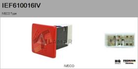 IVECO IEF610016IV - Interruptor intermitente de aviso IVECO Type