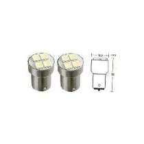 RIATEC MOD997 - Lampara LED 4 SMD 24V BA15s (2pz)