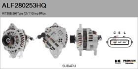 HQ ALF280253HQ - MITSUBISHI Type 12V 110Amp PR6