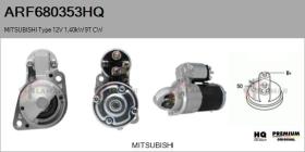 HQ ARF680353HQ - MITSUBISHI Type 12V 1,40kW 9T CW