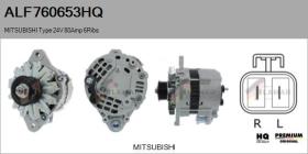  ALF760653HQ - MITSUBISHI Type 24V 80Amp PR6