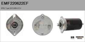 EFEL EMF220622EF - MOT.ELEC. NUEVO ORIG. EFEL Type 24V 0,8kW CW