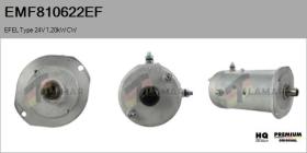 EFEL EMF810622EF - MOT.ELEC. NUEVO ORIG. EFEL Type 24V 1,2kW CW