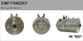 EFEL EMF710622EF - MOT.ELEC. NUEVO ORIG. EFEL Type 24V 2,00kW CW