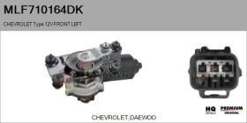 DELCO REMY KOREA MLF710164DK - MOT.LP. NUEVO ORIG. CHEVROLET Type 12V FRONT VHD