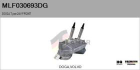 DOGA MLF030693DG - MOT.LP. NUEVO ORIG. DOGA Type 24V FRONT VHD