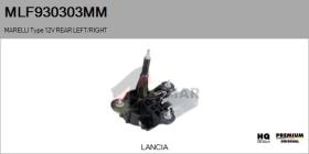 MARELLI MLF930303MM - MOT.LP. NUEVO ORIG. MARELLI Type 12V REAR HHD