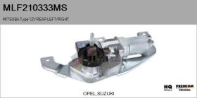 MITSUBA MLF210333MS - MOT.LP. NUEVO ORIG. MITSUBA Type 12V REAR HHD