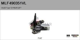 VALEO MLF490351VL - MOT.LP. NUEVO ORIG. VALEO Type 12V REAR HHD