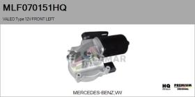 HQ MLF070151HQ - MOT.LP. NUEVO VALEO Type 12V FRONT VHD