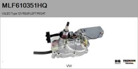 HQ MLF610351HQ - MOT.LP. NUEVO VALEO Type 12V REAR HHD