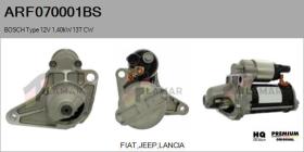 BOSCH ARF070001BS - Motor de arranque