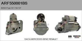 BOSCH ARF550001BS - Motor de arranque