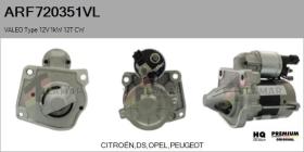 VALEO ARF720351VL - Motor de arranque