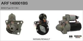 BOSCH ARF140001BS - Motor de arranque