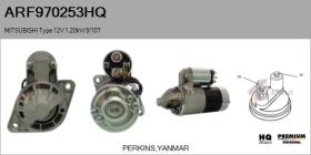 HQ ARF970253HQ - Motor de arranque MITSUBISHI Type 12V 1,20kW 10T