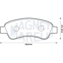 MARELLI PF0170 - Pastillas Freno MM PSA