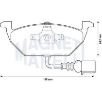 MARELLI PF0132 - Pastillas Freno MM VW