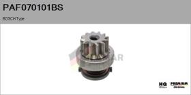 BOSCH PAF070101BS - PIÑÓN NUEVO ORIG. BOSCH Type