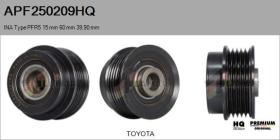 HQ APF250209HQ - POLEAS NUEVO INA Type PFR5 15,00 mm 60,00 mm 39,90 mm