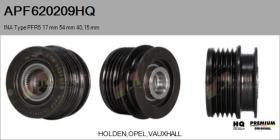 HQ APF620209HQ - POLEAS NUEVO INA Type PFR5 17,00 mm 54,00 mm 40,15 mm