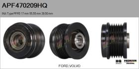 HQ APF470209HQ - POLEAS NUEVO INA Type PFR5 17,00 mm 55,55 mm 39,50 mm