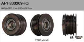 HQ APF830209HQ - POLEAS NUEVO INA Type PFR5 17,00 mm 55,67 mm 36,10 mm