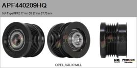 HQ APF440209HQ - POLEAS NUEVO INA Type PFR5 17,00 mm 55,87 mm 37,70 mm