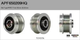 HQ APF650209HQ - POLEAS NUEVO INA Type PFR5 17,00 mm 58,00 mm 38,30 mm