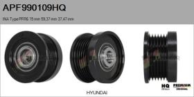 HQ APF990109HQ - POLEAS NUEVO INA Type PFR6 15,00 mm 59,37 mm 37,47 mm