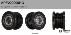  APF220209HQ - POLEAS NUEVO INA Type PFR6 17,00 mm 49,10 mm 34,65 mm