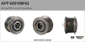 HQ APF420109HQ - POLEAS NUEVO INA Type PFR6 17,00 mm 49,71 mm 35,60 mm