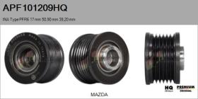 HQ APF101209HQ - POLEAS NUEVO INA Type PFR6 17,00 mm 50,90 mm 39,20 mm