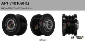 HQ APF740109HQ - POLEAS NUEVO INA Type PFR6 17,00 mm 52,17 mm 40,60 mm