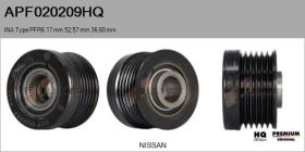 HQ APF020209HQ - POLEAS NUEVO INA Type PFR6 17,00 mm 52,57 mm 36,60 mm