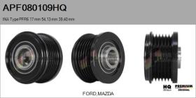 HQ APF080109HQ - POLEAS NUEVO INA Type PFR6 17,00 mm 54,13 mm 39,40 mm