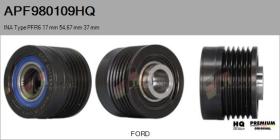 HQ APF980109HQ - POLEAS NUEVO INA Type PFR6 17,00 mm 54,67 mm 37,00 mm