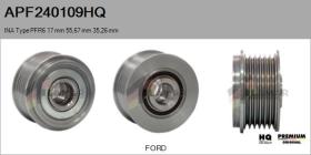 HQ APF240109HQ - POLEAS NUEVO INA Type PFR6 17,00 mm 55,67 mm 35,26 mm