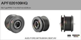 HQ APF020109HQ - POLEAS NUEVO INA Type PFR6 17,00 mm 55,87 mm 40,95 mm