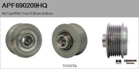 HQ APF690209HQ - POLEAS NUEVO INA Type PFR6 17,00 mm 57,90 mm 42,80 mm