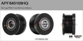 HQ APF840109HQ - POLEAS NUEVO INA Type PFR6 17,00 mm 59,67 mm 35,60 mm