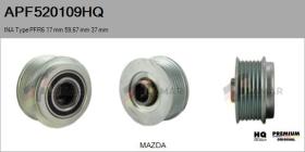 HQ APF520109HQ - POLEAS NUEVO INA Type PFR6 17,00 mm 59,67 mm 37,00 mm