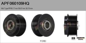 HQ APF060109HQ - POLEAS NUEVO INA Type PFR6 17,00 mm 59,67 mm 38,15 mm