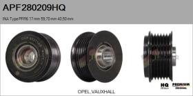  APF280209HQ - POLEAS NUEVO INA Type PFR6 17,00 mm 59,70 mm 40,50 mm