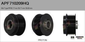  APF710209HQ - POLEAS NUEVO INA Type PFR6 17,00 mm 59,71 mm 39,60 mm