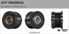  APF790209HQ - POLEAS NUEVO INA Type PFR6 17,00 mm 59,90 mm 39,70 mm