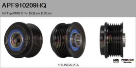 HQ APF910209HQ - POLEAS NUEVO INA Type PFR6 17,00 mm 59,92 mm 37,80 mm