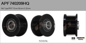 HQ APF740209HQ - POLEAS NUEVO INA Type PFR7 15,00 mm 58,00 mm 41,20 mm